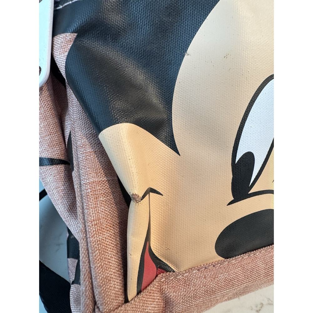 Anello Mickey Mouse backpack Pink Mauve Cooler Disneyland Travel Bag - Picture 3 of 11